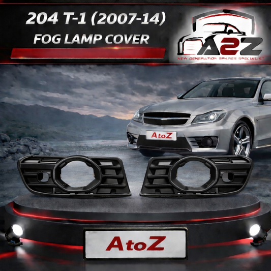 Fog Lamp Cover Left 2048850123 & Right 2048850223 A2048850123 A2048850123 Compatible with Mercedes-Benz C-Class W204 (2007–2014) Tag No.254
