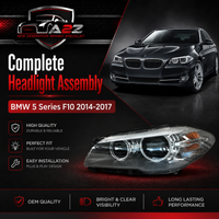 Complete Headlight Assembly Left 63117343911 Right 63117343912 Compatible With BMW 5 Series F10