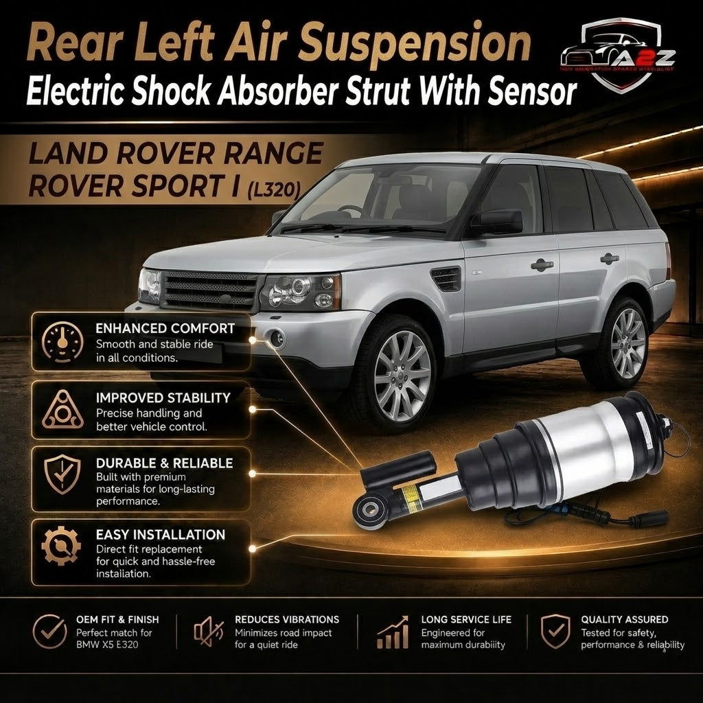 Rear Left Air Suspension Electric Shock Absorber Strut With Sensor LR023234 LR023235 LR032651 LR020001 Compatible With LAND ROVER RANGE ROVER SPORT I (L320)