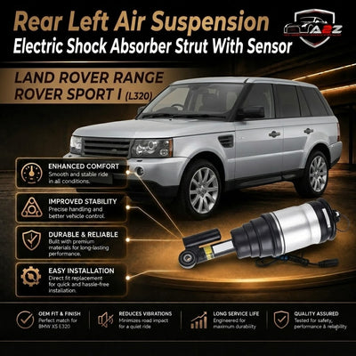 Rear Left Air Suspension Electric Shock Absorber Strut With Sensor LR023234 LR023235 LR032651 LR020001 Compatible With LAND ROVER RANGE ROVER SPORT I (L320)