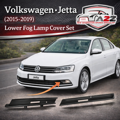Lower Fog Lamp Cover Left 5C6807233A & Right 5C6807234A 5C6807233A9B9 Compatible With VW JETTA (2015-2019) No.137