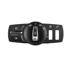 Headlight Switch Cover Panel 4 PCS Set 61316803965 Compatible With BMW 5 Series (F10) 5 Gran Turismo (F07) 7 Series  (F01, F02, F03, F04) X3 (F25)