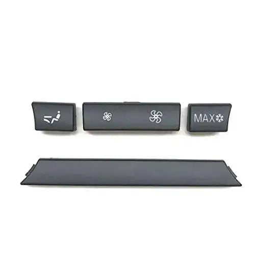 Black Rear AC Vent Switch 61319237121-01 Compatible With BMW 5 5GT 6 7 Series F10 F11 F07 F01 F02 F12 F06