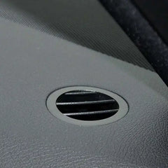 Mercedes Benz 212 Front AC Vent Dashboard Left & Right Set 21283103599051 Black Round