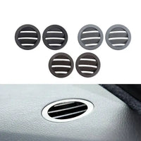 Mercedes Benz 212 Front AC Vent Dashboard Left & Right Set 2128310359 Grey