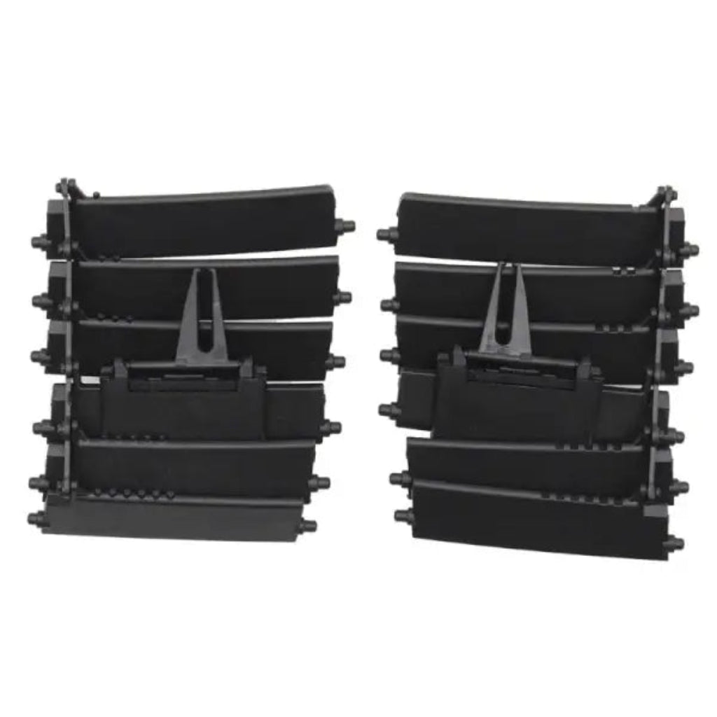 Rear AC Conditioner Air Vent Grill Outlet Tab Clip Repair Kit 1668300554 Compatible With MERCEDES BENZ GLE W166 & GLS W166 & GL-CLASS W166 & M-CLASS W166 Tag-ACR-12