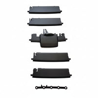 Rear AC Conditioner Air Vent Grill Outlet Tab Clip Repair Kit 1668300554 Compatible With MERCEDES BENZ GLE W166 & GLS W166 & GL-CLASS W166 & M-CLASS W166 Tag-ACR-12