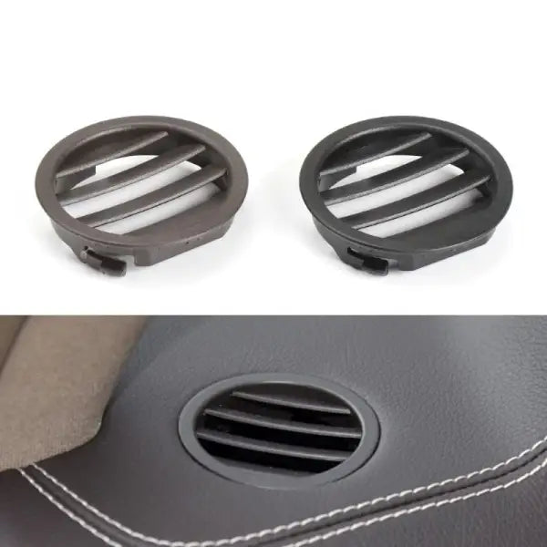 Mercedes Benz 204 Front AC Vent Dashboard Left & Right Set 20468002879F45 Black Round
