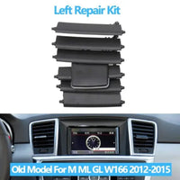 Center AC Conditioner Air Vent Grill Outlet Tab Clip Repair Kit 1668300054 1668300654 Compatible With MERCEDES BENZ GL-CLASS W166 & M-CLASS W166 Tag-ACR-11