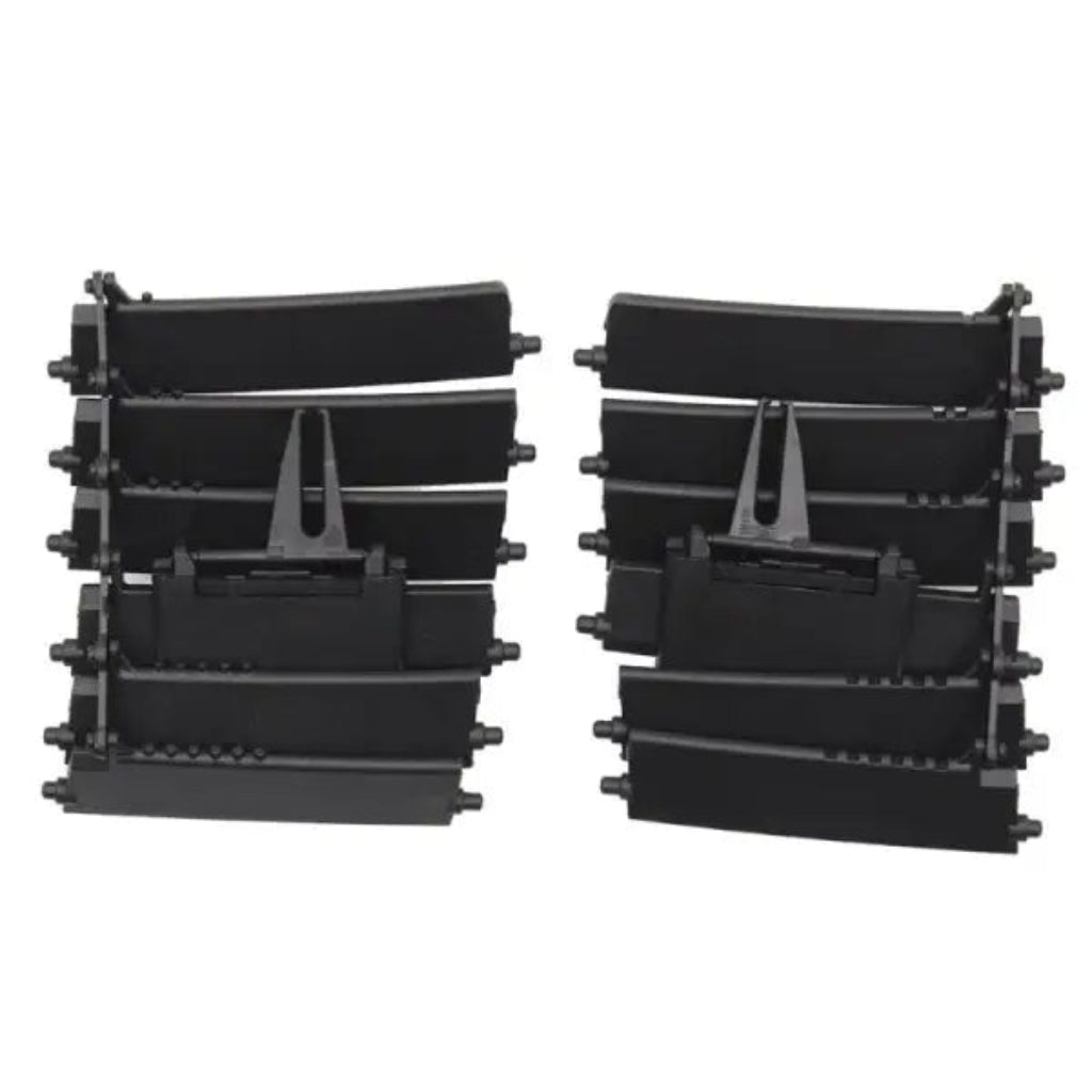 Center AC Conditioner Air Vent Grill Outlet Tab Clip Repair Kit 1668300054 1668300654 Compatible With MERCEDES BENZ GL-CLASS W166 & M-CLASS W166 Tag-ACR-11