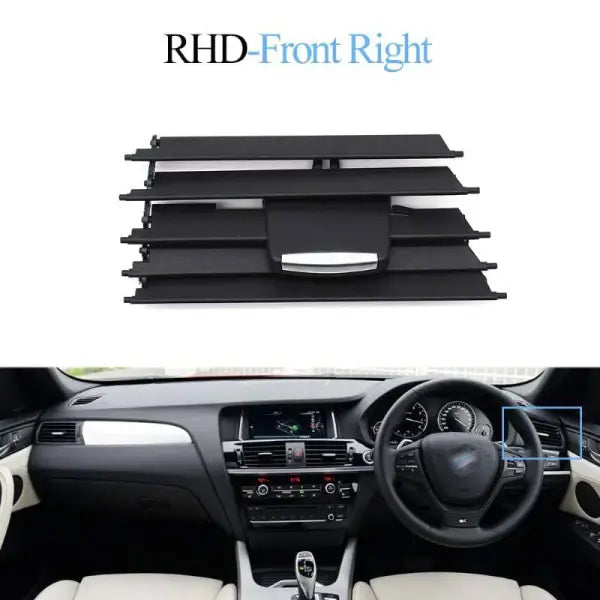 Front Right AC Conditioner Air Vent Grill Outlet Tab Clip Repair Kit 64229184144-F Compatible With BMW X3 F25 Tag-ACR-21