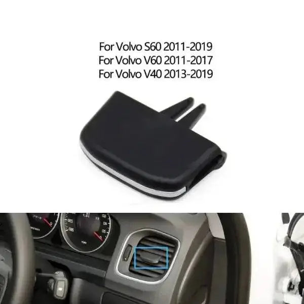 Center Air Conditioner Back Ac Vent Grille Outlet Tab Clip Slider Repair Kit 30791699  Compatible With VOLVO S60
