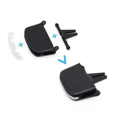 Front Air Conditioner Back Ac Vent Grille Outlet Tab Clip Slider Repair Kit 30791697 & 30791696 Compatible With VOLVO S60 & V40 (Set Of 2)