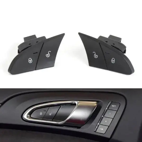 Door Lock Unlock Switch Left 7PP962107DIVI Right 7PP962107EIVI Compatible with PORSCHE For CAYENN