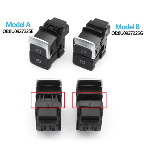 Parking Brake Window Black Switch Button For Audi Q3 2012-2018 8U0927225E 8U0927225G 8U0927225E6PS Tag-SW-57
