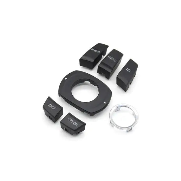 CIC Multimedia Buttons-Model A Black 65829381678-C7 Compatible With BMW BMW 1 3 Series X3 F20 F25 F30