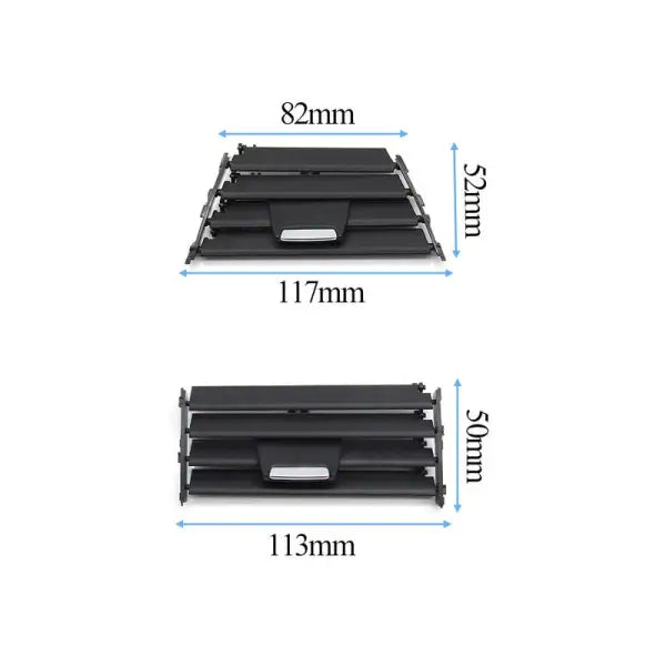 BMW X3 F25 Black AC Vent Grille Assembly Right 64229231995 Left 64229231970 Center 64229218552