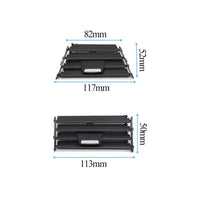 BMW X3 F25 Black AC Vent Grille Assembly Right 64229231995 Left 64229231970 Center 64229218552