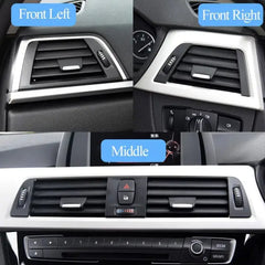 Black Ac Vent Grille Assembly Right 64229231995  & Left 64229231970 & Center 64229218552 Compatible With BMW X3 F25