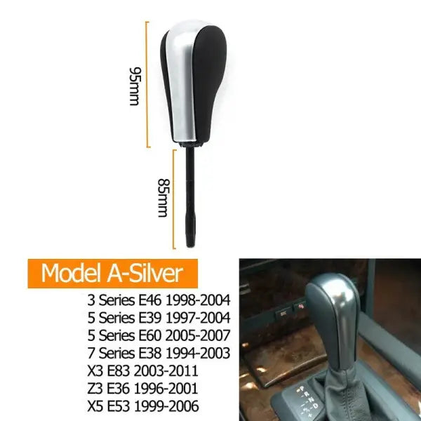 Gear Shifter Knob(Model A) 25167537992 Compatible With BMW