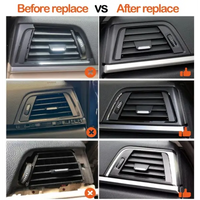 Front Left AC Vent Grille Panel Outer Frame 64229253218-A for BMW 3 Series F30 and 3 Series GT F34
