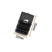 Small Window Regulator Switch 61319241949 61319163527 Compatible with 1 Pc Set BMW 5 (F10) 5 Gran Turismo (F07) 6 Convertible (F12) 6 Coupe (F13) 6 Gran Coupe (F06) 7 (F01, F02, F03, F04) Tag No.135