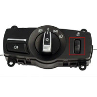 Headlight Switch Roller Knob 61316803965 61316803965-1 Compatible With  BMW 5 Series (F10) 5 Gran Turismo (F07)7 (F01, F02, F03, F04) X3 (F25)7 (F01, F02, F03, F04) X3 (F25)
