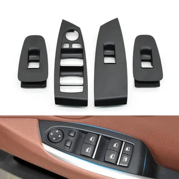 Front Left Right Window Switch Cover 51417234801 51417232539 Compatible with BMW  BMW 5 Series F0