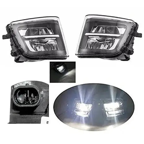 Fog Lamp Fog Light Compatible With BMW 7 Series F01/F02 2008-2015 Fog Lamp Fog Light Left 63177311287 & Right 63177311288 Tag-FO-73