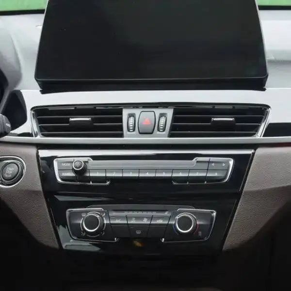 Black Ac Vent Grille Assembly Center 64229292741 & Right 64229292740 & Left 64229292739 Compatible With BMW X1 F48