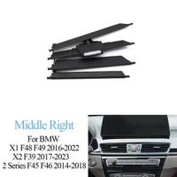 Center AC Conditioner Air Vent Grill Outlet Tab Clip Repair Kit 2Pcs 64229292741 Compatible With BMW X1 F48 Tag-ACR-29