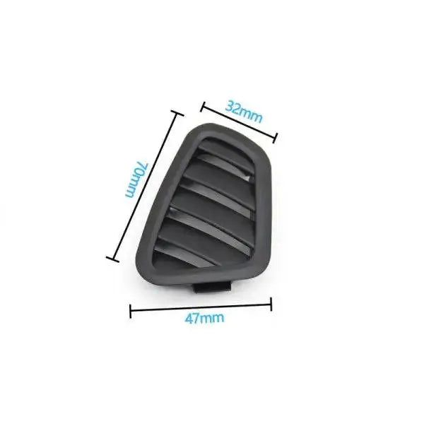 Mercedes Benz 213 Front AC Vent Dashboard Left & Right Set 2136809404 Black