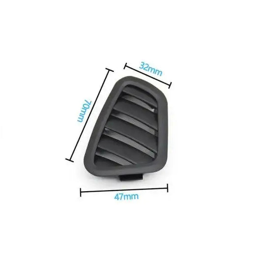 Mercedes Benz 213 Front AC Vent Dashboard Left & Right Set 2136809404 Black
