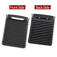 Rear Drink Cup Holder Rolling Curtain Cover Trim Blind Shutter 52207217530 Compatible With BMW 7 Series F01 F02 F03 F04 2009-2014
