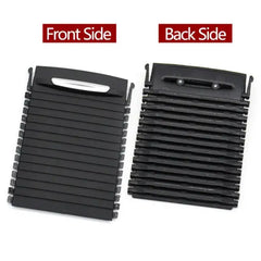 Rear Drink Cup Holder Rolling Curtain Cover Trim Blind Shutter 52207217530 Compatible With BMW 7 Series F01 F02 F03 F04 2009-2014