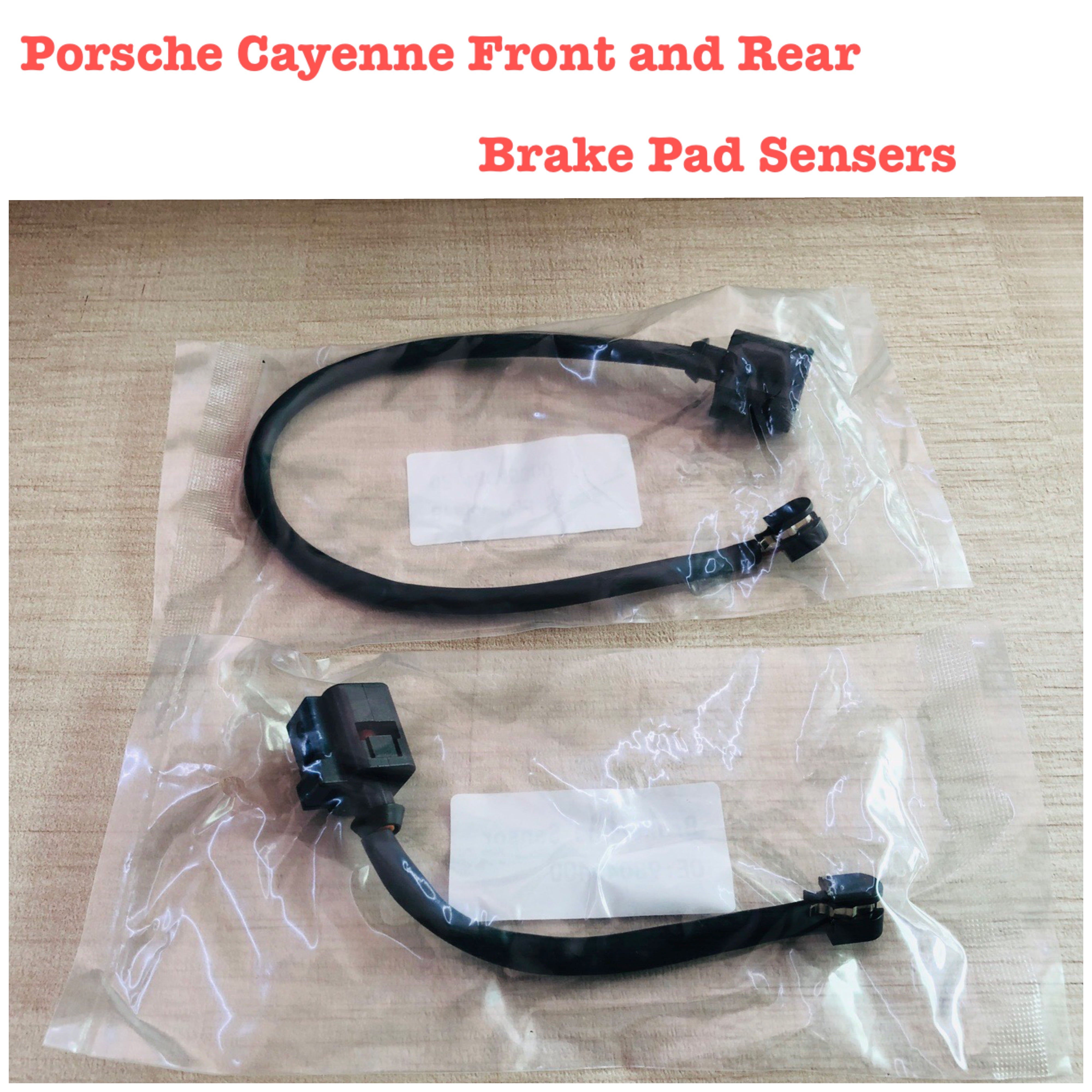 Front Brake Pad Wear Sensor 9Y0907253 9Y0907253E Compatible With PORSCHE CAYENNE Coupe 9YB