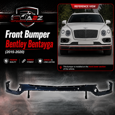 Front Bumper 36A807437GRU Compatible With Bentley Bentayga (2015-2020)
