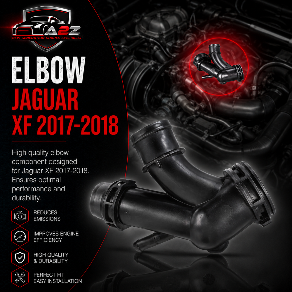ELBOW JDE39414 LR092129 Compatible With Jaguar XF 2017-2018. Tag No.156