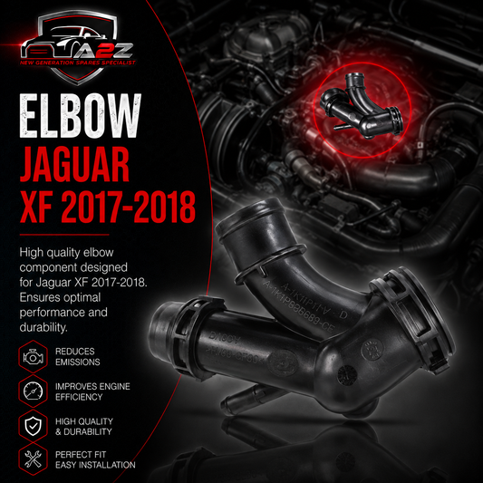 ELBOW JDE39414 LR092129 Compatible With Jaguar XF 2017-2018. Tag No.156