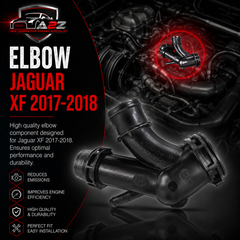 ELBOW JDE39414 LR092129 Compatible With Jaguar XF 2017-2018. Tag No.156