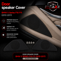 Rear Right Door Speaker Cover Black 51427226464 Compatible With BMW 5 Series F10 F11