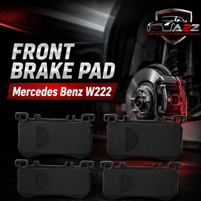 Front Brake Pad Set 0064204920 Compatible With Mercedes Benz W222
