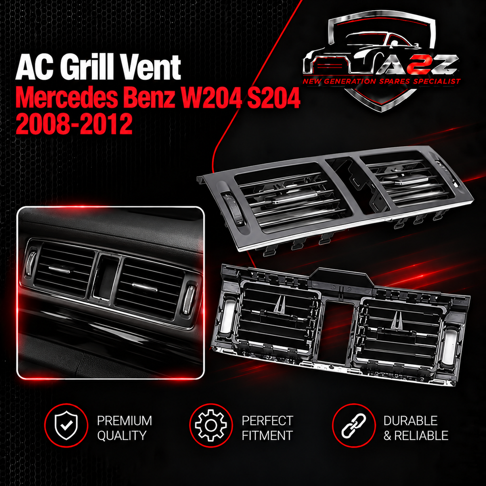 AC Grill vent (center) A2048304054 2048304054 Compatible With Mercedes Benz W204 S204 2008-2012