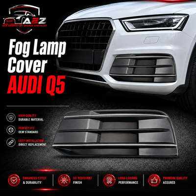 Fog Lamp Cover Left 80D807681BRS & Right 80D807682BRS Compatible With AUDI Q5 Tag-FC-98