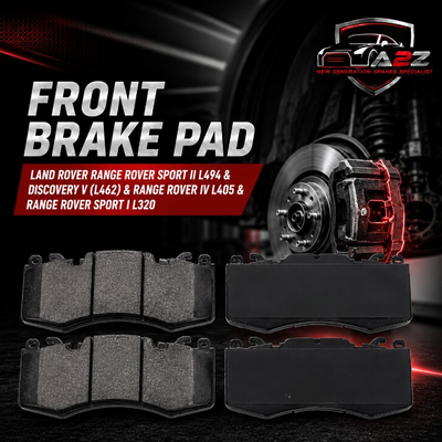Front Brake Pad LR016684 2465901 P44023 Compatible With LAND ROVER RANGE ROVER SPORT II L494 & DISCOVERY V (L462) & RANGE ROVER IV L405 & RANGE ROVER SPORT I L320