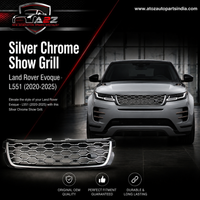 Silver Chrome Show Grill LR155546 Compatible With Land Rover Range Rover Range Rover Evoque - L551 (2020-2025) Tag No.66