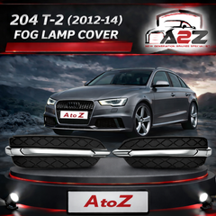 Fog Lamp Cover With Chrome Left 2048803224  Right 2048803324 Compatible With MERCEDES-BENZ C-CLASS (W204) Tag No.252