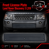Front License Plate DRB500021PCL Compatible With Land Rover Discovery 3 L319