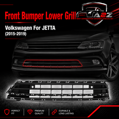 Front Bumper Lower Grill With Holes 5C6853671P 5C6853671H 5C6853671H9B9 Compatible With Volkswagen For JETTA Tag No.169