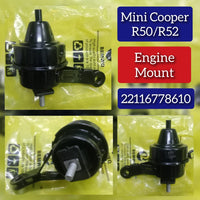 Engine Mount 22116778610 22114046186 22116759732 22116763259 Compatible With MINI Cooper Hardtop (R50), Convertible (R52)